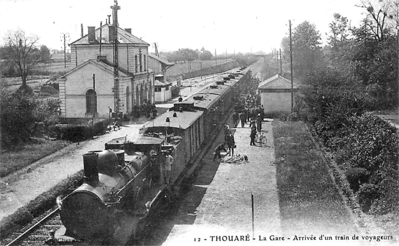 Ville de Thouar-sur-Loire (Bretagne).