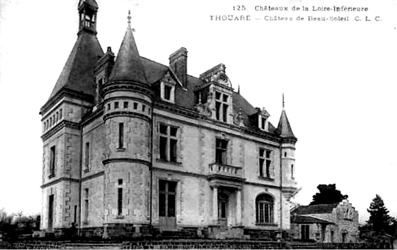 Chteau de Beau-Soleil en Thouar-sur-Loire (Bretagne).