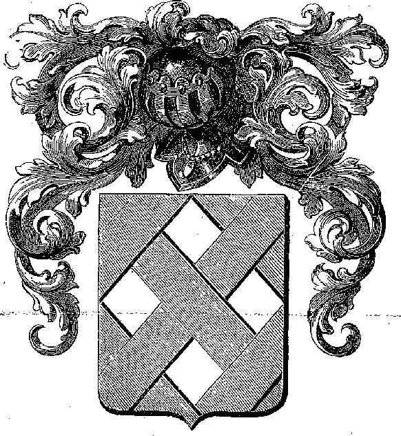 Armes de la famille Tiengou des Royeries.