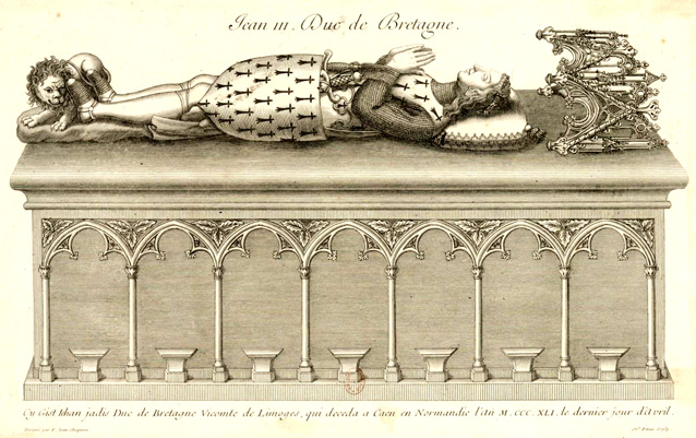 Tombeau du duc de Bretagne, Jean III