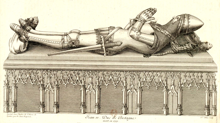 Tombeau du duc de Bretagne, Jean IV