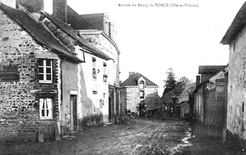 Ville de Torc (Bretagne).