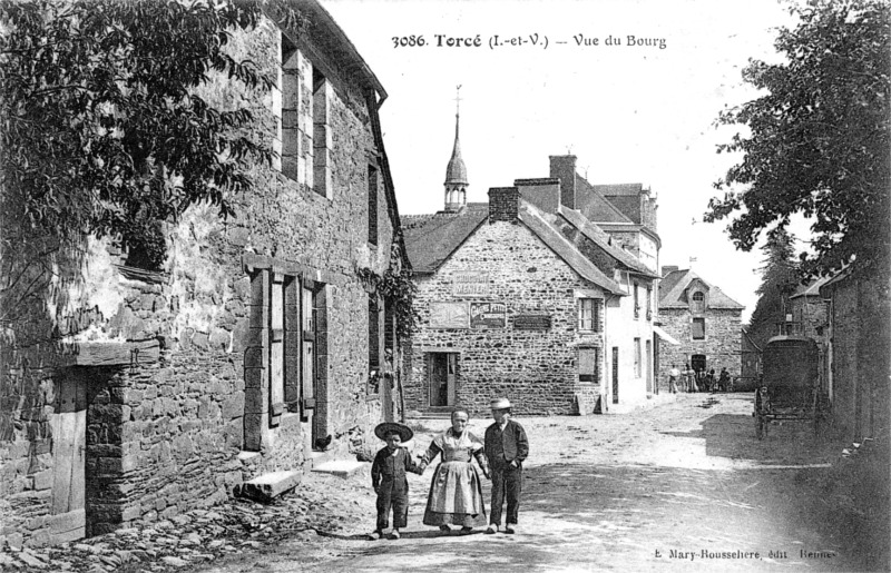 Ville de Torc (Bretagne).
