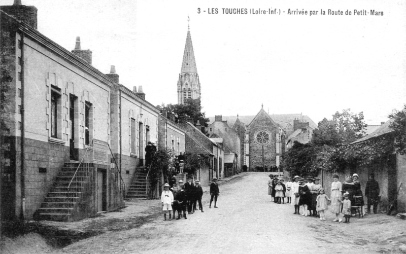 Ville des Touches (anciennement en Bretagne).