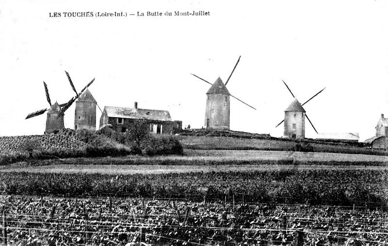 Moulins des Touches (anciennement en Bretagne).