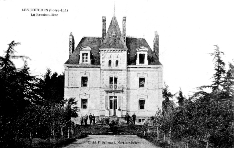 Manoir de la Brechoulire des Touches (anciennement en Bretagne).