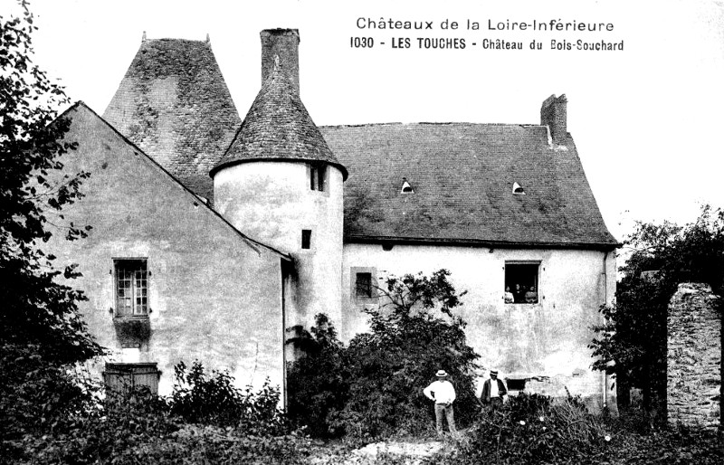 Château du Bois-Souchard des Touches (anciennement en Bretagne).