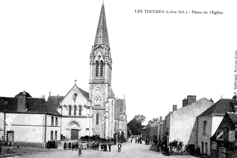 Eglise des Touches (anciennement en Bretagne).