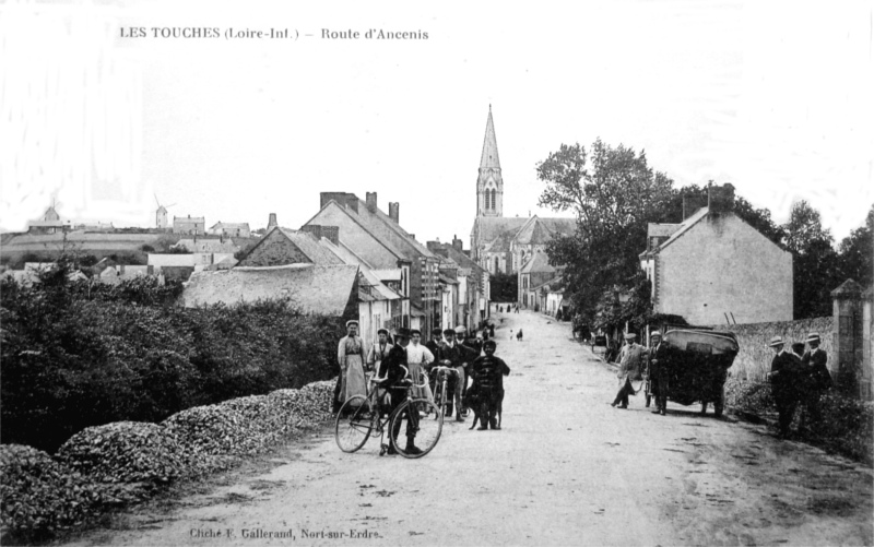 Ville des Touches (anciennement en Bretagne).