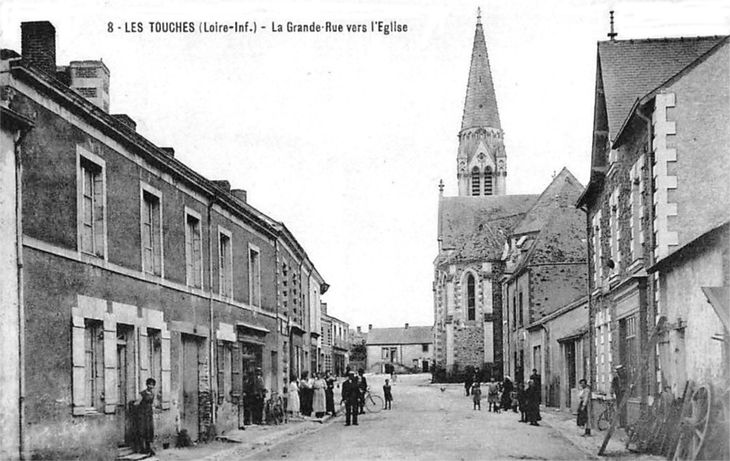 Ville des Touches (anciennement en Bretagne).