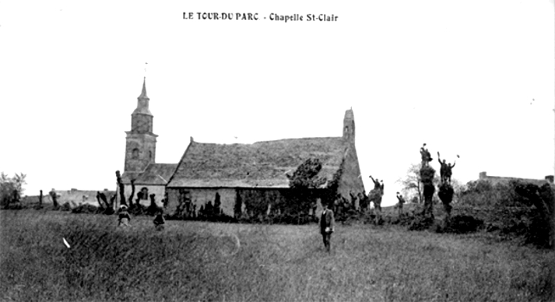 Chapelle Saint-Clair de Le Tour-du-Parc (Bretagne).