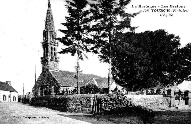 Ville de Tourch (Bretagne).