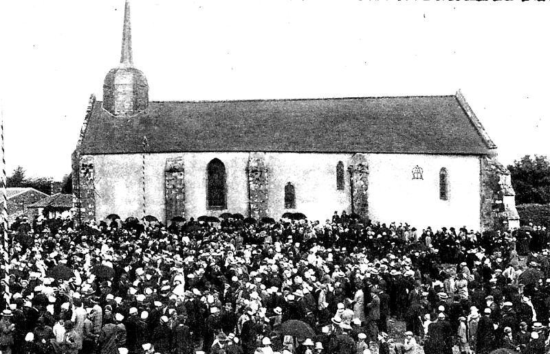 Chapelle Notre-Dame de Frlign  Touvois (Bretagne).