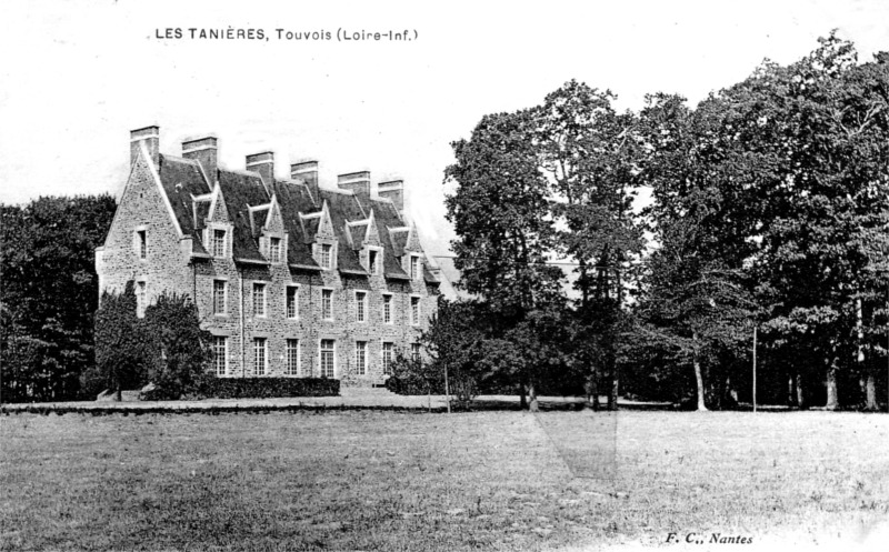 Manoir des Tannières à Touvois (Bretagne).