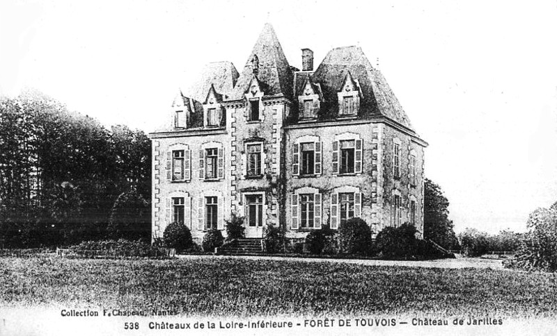 Château deJaritie à Touvois (Bretagne).