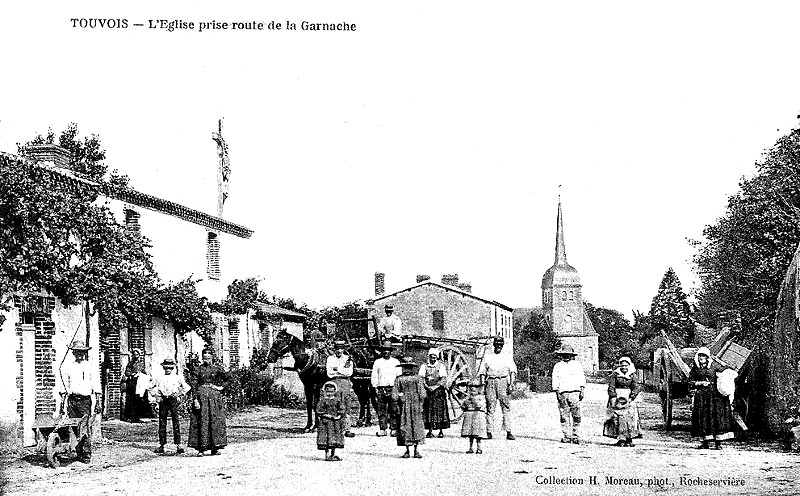 Ville de Touvois (Bretagne).