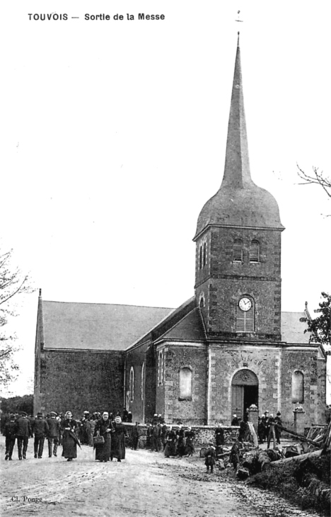 Eglise de Touvois (Bretagne).