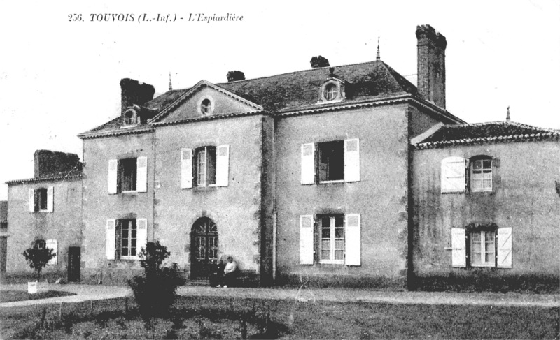 Manoir de l'Espiardière à Touvois (Bretagne).