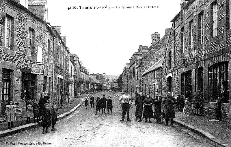 Ville de Trans-la-Fort (Bretagne).