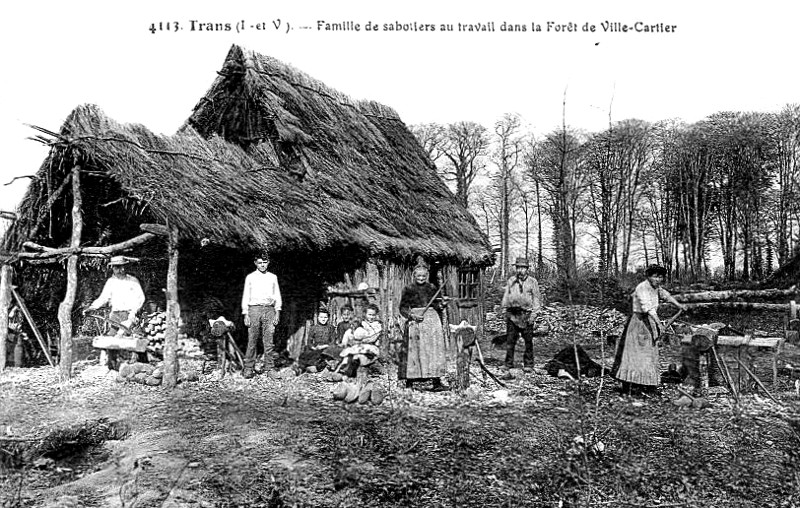 Ville de Trans-la-Fort (Bretagne).