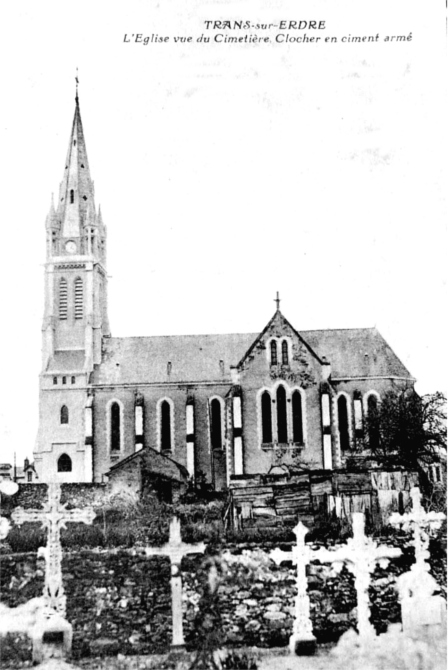 Eglise de Trans-sur-Erdre (anciennement en Bretagne).
