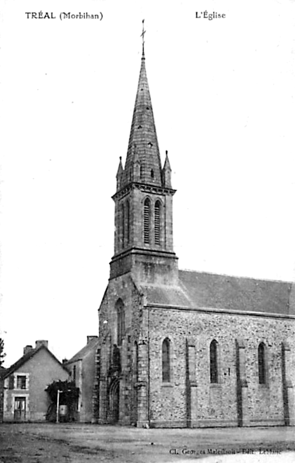 Eglise de Tral (Bretagne).