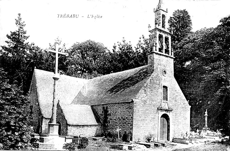 Eglise de Trébabu (Bretagne).