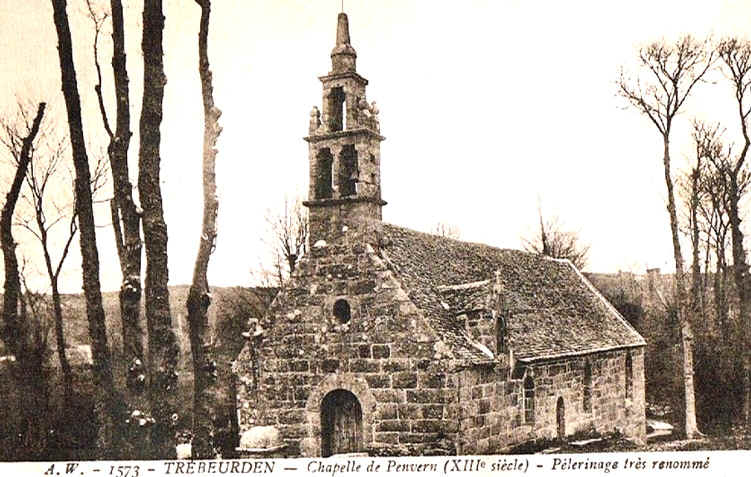 Trébeurden (Bretagne) : chapelle de Penvern