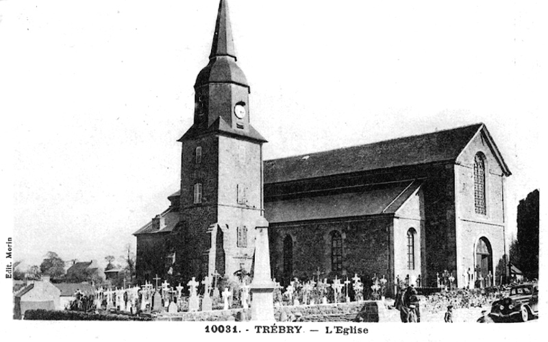 Eglise de Trébry (Bretagne).