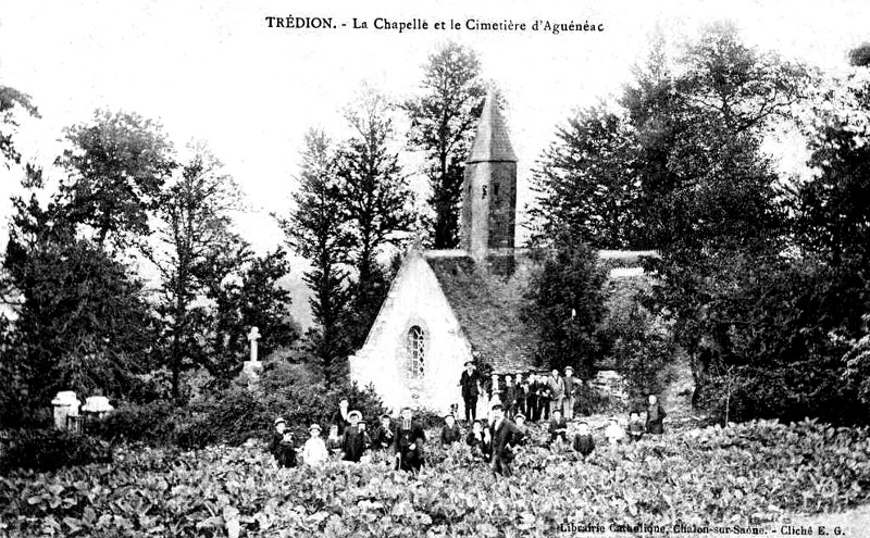 Chapelle Saint-Nicolas d'Agunac  Trdion (Bretagne).