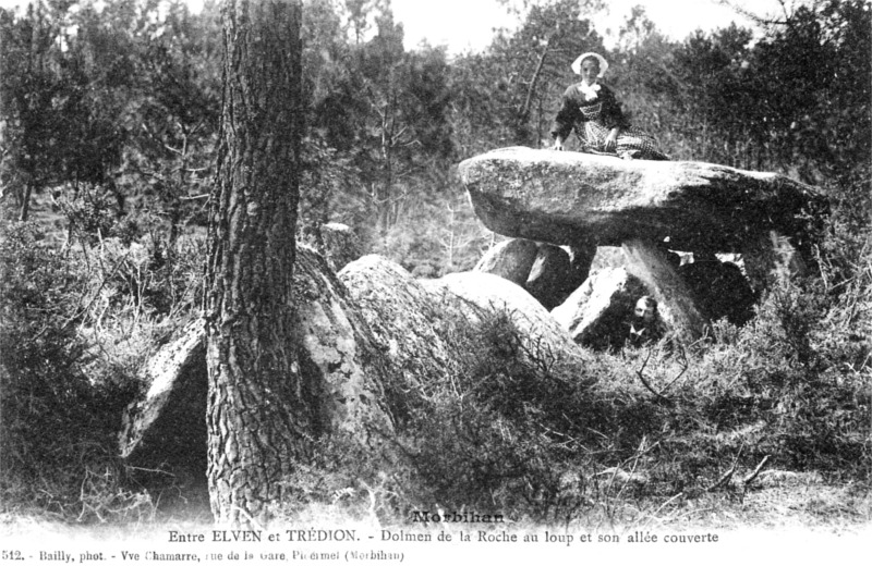 Dolmen de Trdion (Bretagne).