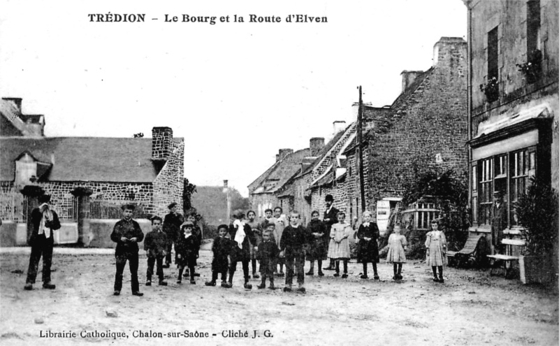 Ville de Trdion (Bretagne).