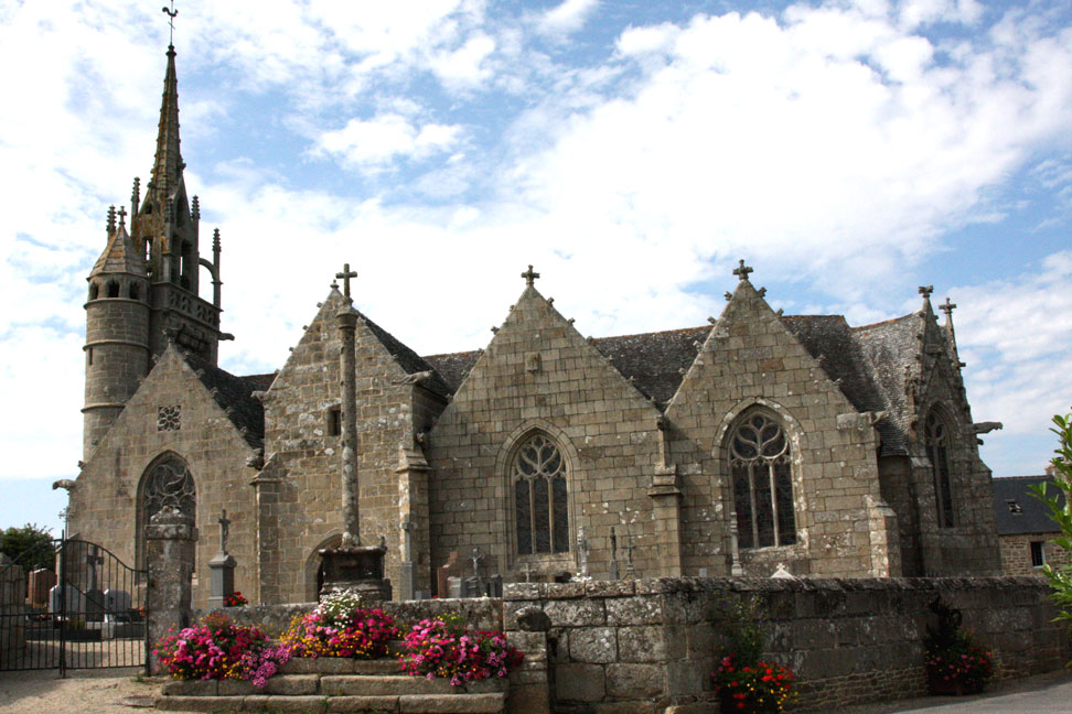 Trdrez-Locqumeau : glise Notre-Dame de Trdrez (en Bretagne)