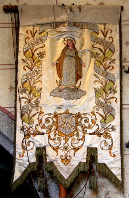 Bannire de l'glise de Trduder (Bretagne).