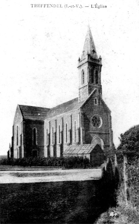 Eglise de Treffendel (Bretagne).