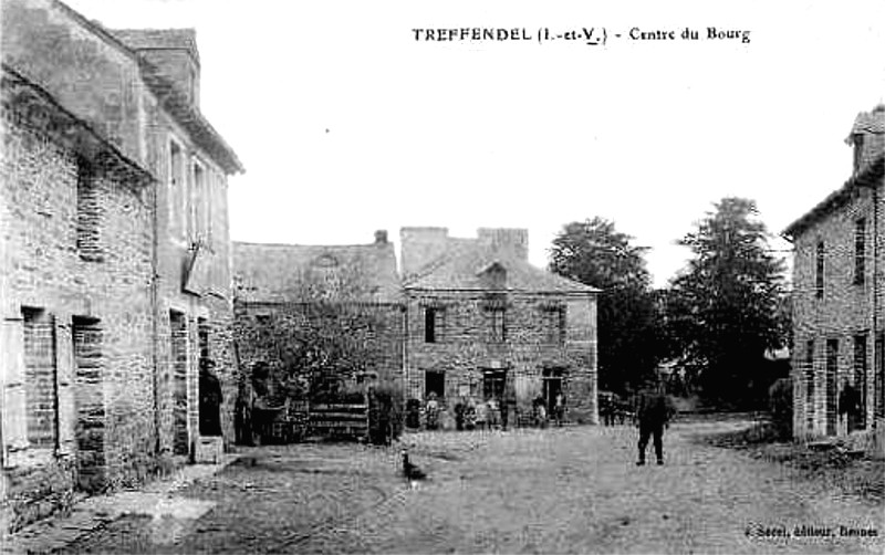 Ville de Treffendel (Bretagne).