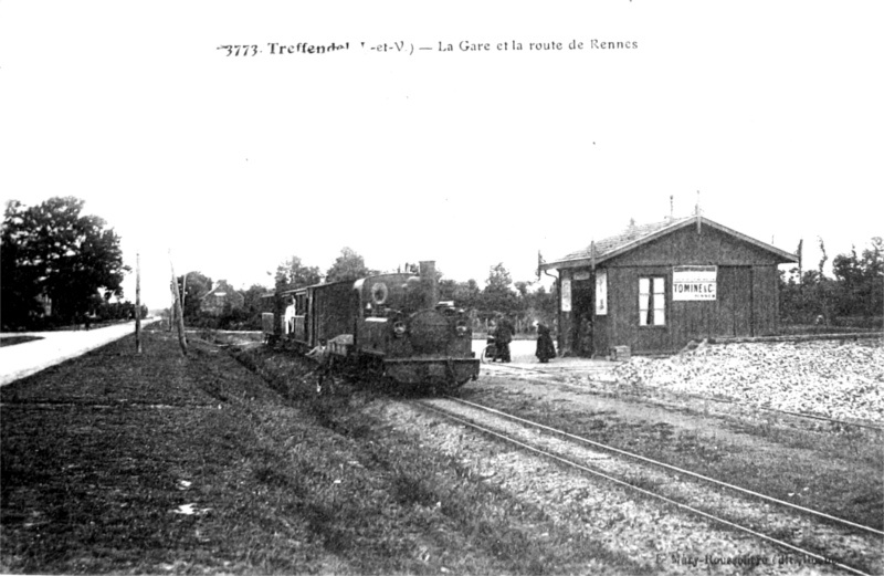 Ville de Treffendel (Bretagne).