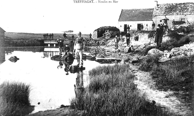 Ville de Treffiagat (Bretagne).