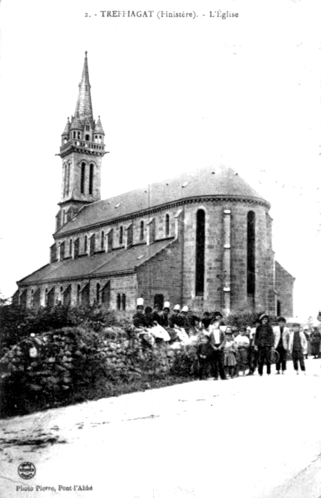 Eglise de Treffiagat (Bretagne).