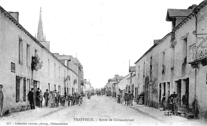 Ville de Treffieux (anciennement en Bretagne).