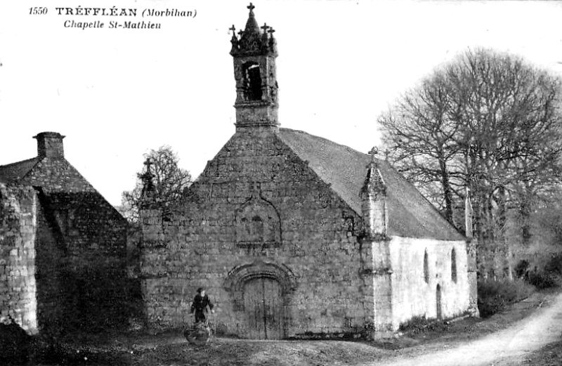 Chapelle de Treffléan (Bretagne).