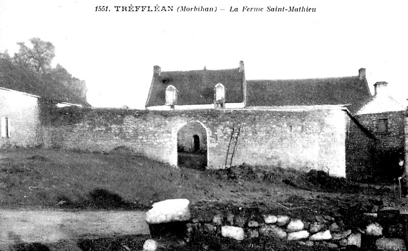 Ferme de Treffléan (Bretagne).
