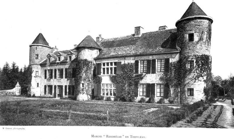 Manoir de Treffléan (Bretagne).