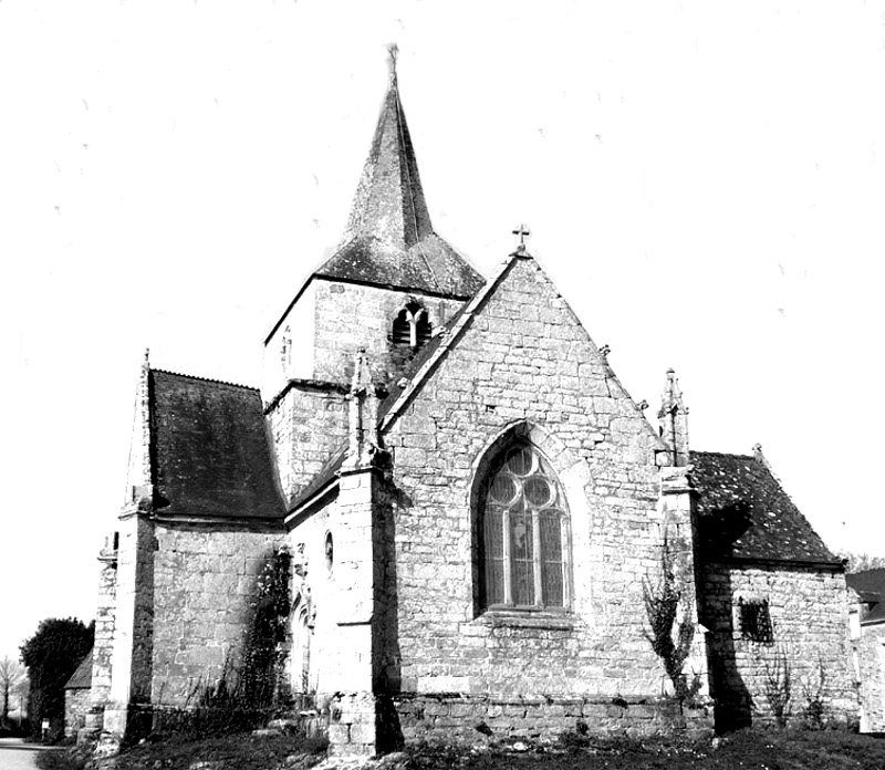 Chapelle de Treffléan (Bretagne).