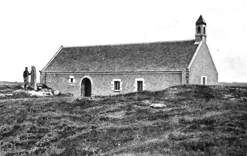 Chapelle Saint-Guvroc de Trflez (Bretagne).