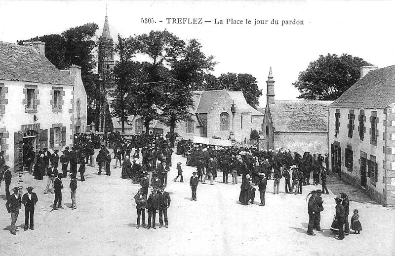 Ville de Trflez (Bretagne).