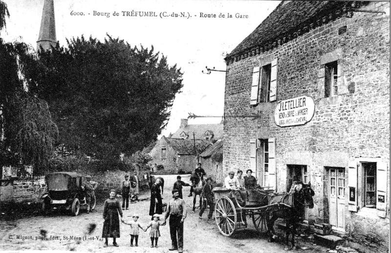 Bourg de Trfumel (Bretagne).