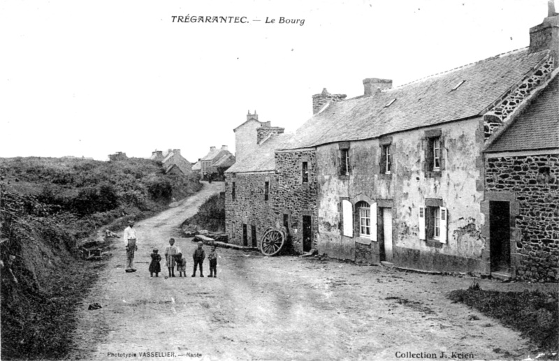 Ville de Trgarantec (Bretagne).