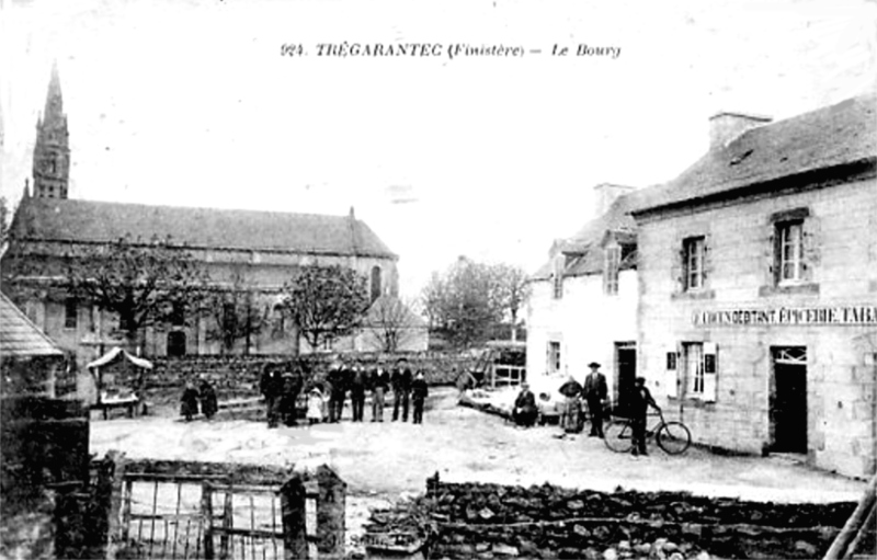 Ville de Trgarantec (Bretagne).