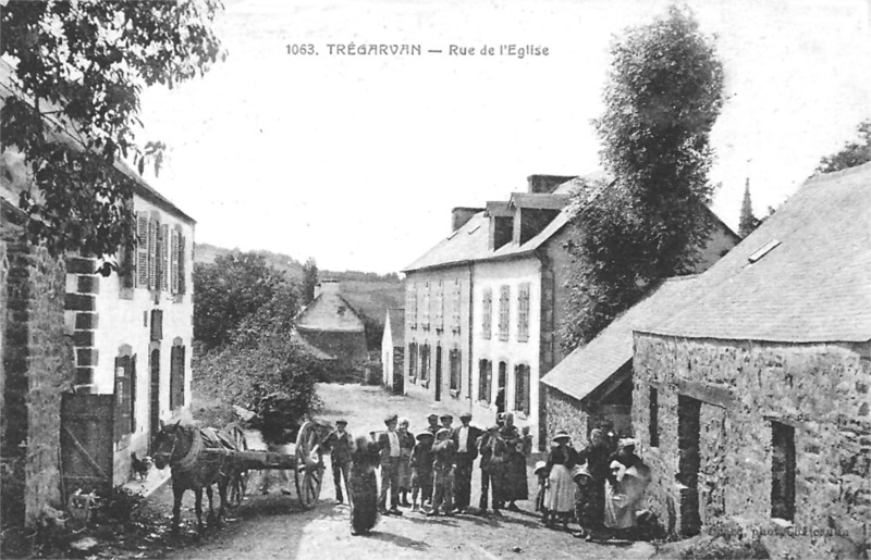 Ville de Trgarvan (Bretagne).